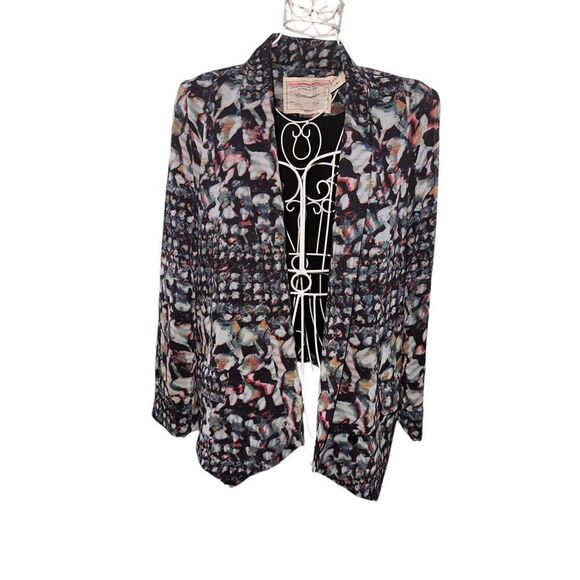 EXCLUSIVELY UNIQUE RARE WOMEN Cartonnier Anthropologie Ardsley Abstract Floral B - Picture 4 of 16